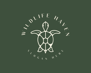 Wildlife Sea Turtle logo