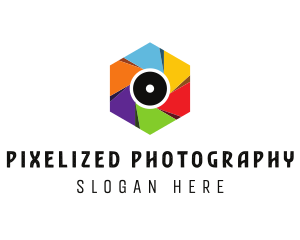 Rainbow Shutter Photography logo design