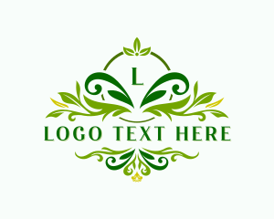 Elegant Floral Garden Logo