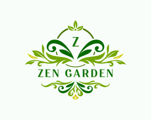 Elegant Floral Garden logo design