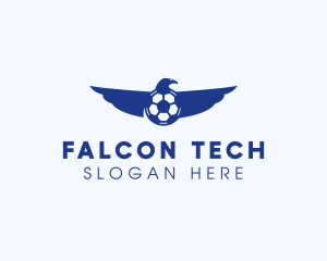 Falcon Soccer Team logo design