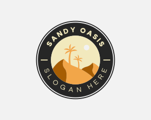 Desert Sand Dune logo design