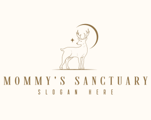 Sanctuary Deer Park logo design