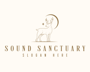 Sanctuary Deer Park logo design