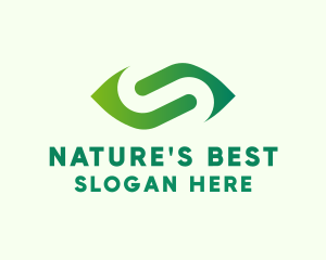 Natural Gardening Wellness Letter S logo