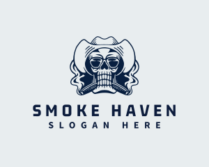 Smoking Skull Clothing logo