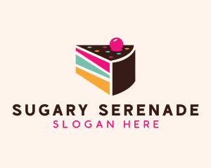 Cherry Cake Dessert logo