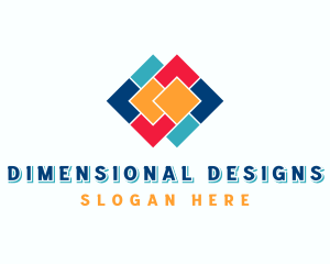 Flooring Tiles Interior Design logo design