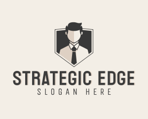 Man Business Consultant logo