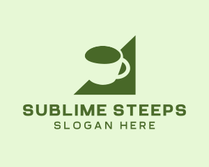 Matcha Tea Cup logo