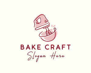 Hand Mixer Baking  Tools logo design