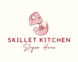 Hand Mixer Baking  Tools logo design