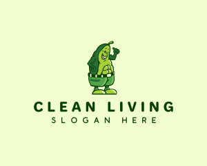 Muscular Healthy Avocado  logo