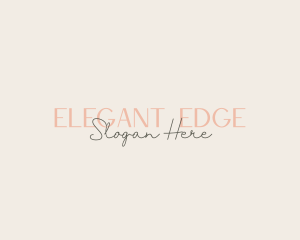 Elegant Fashion Business logo design