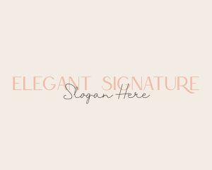 Elegant Fashion Business logo design