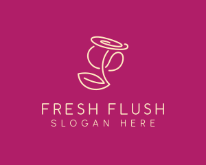 Fresh Feminine Flower logo design