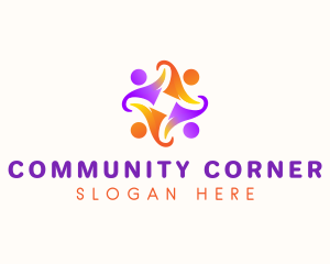 People Community Association logo design