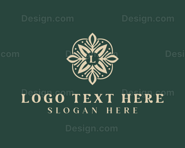 Elegant Floral Boutique Logo