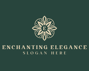 Elegant Floral Boutique logo design