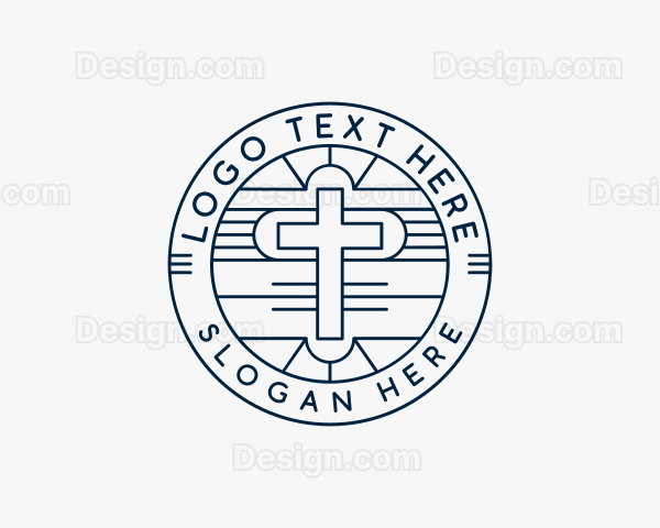 Christian Fellowship Cross Logo