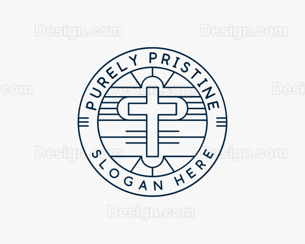 Christian Fellowship Cross Logo