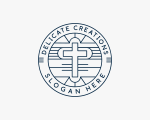 Christian Fellowship Cross Logo