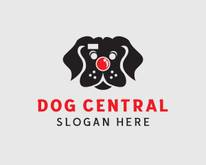 Pet Dog Camera logo design