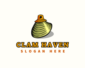 Maine Clam Shell logo design