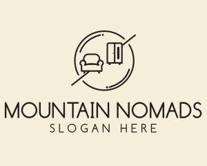 Minimalist Furniture Homewares  logo design