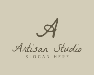 Stylish Cursive Boutique logo design