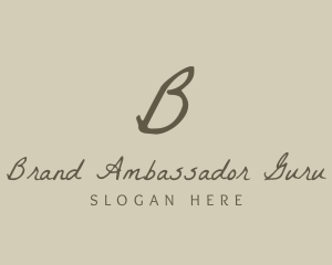 Stylish Cursive Boutique logo design