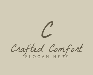 Stylish Cursive Boutique logo design