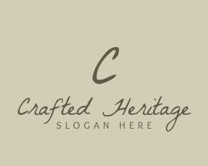 Stylish Cursive Boutique logo