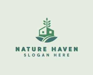 Natural Home Landscaping logo design