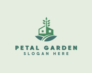 Natural Home Landscaping logo design