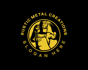 Metalwork Skilled Welder logo design