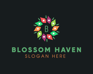 Flower Petal Florist logo