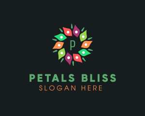 Flower Petal Florist logo design