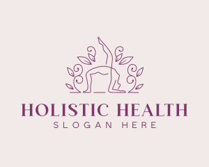 Holistic Yoga Fitness logo design