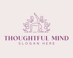 Holistic Yoga Fitness logo design