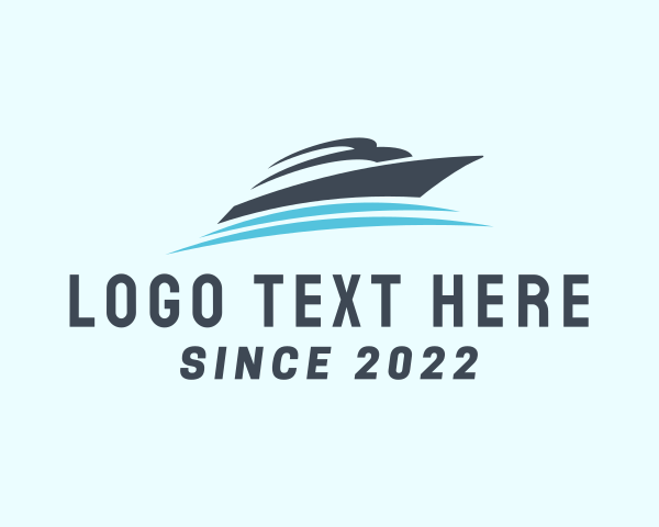 Yacht logo example 4