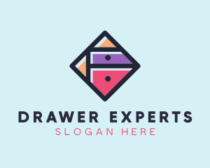 Modern Furniture Cabinet logo design