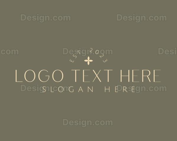 Luxury Thin Business Logo