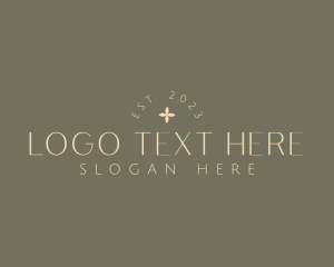 Luxury Thin Business logo