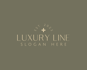 Luxury Thin Business logo design