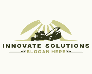 Lawn Mower Garden Cleaning logo