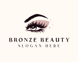 Eyelash Beauty Cosmetics logo design