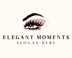 Eyelash Beauty Cosmetics logo design