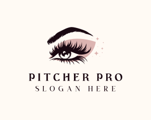 Eyelash Beauty Cosmetics logo design