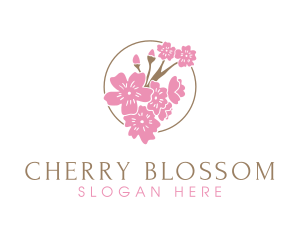 Spring Flower Season logo design